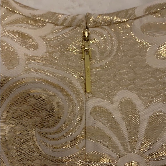 Lilly Pulitzer Gold Elsie Party Dress EEUC - Picture 4 of 5